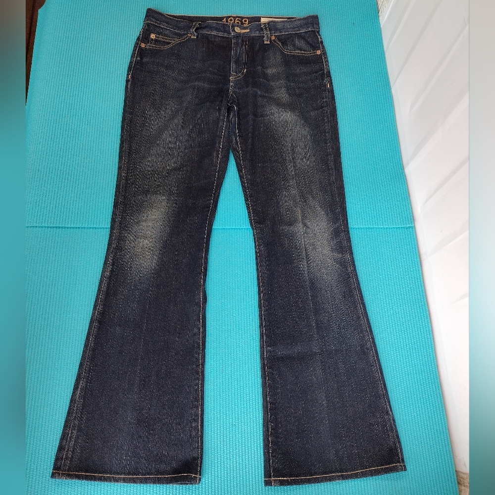 1969 Western Boot Cut Women's Low Rise Jeans Stretch Size 4